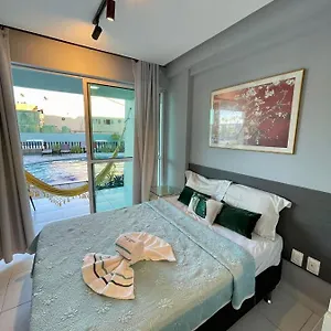 Flat Terreo,frente Piscinas, Nascente, Maravilhoso. , Pôrto das Galinhas Brasil